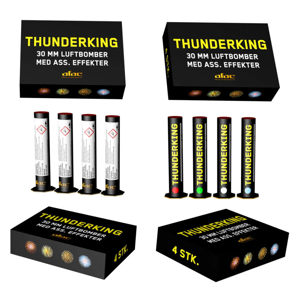 Aalborg, Thunderking Sortiment, 4 dele