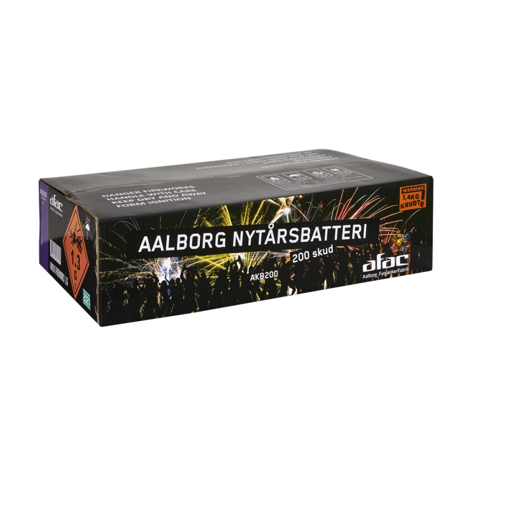 Aalborg Nytårsbatteri, Compound, 200 sk.