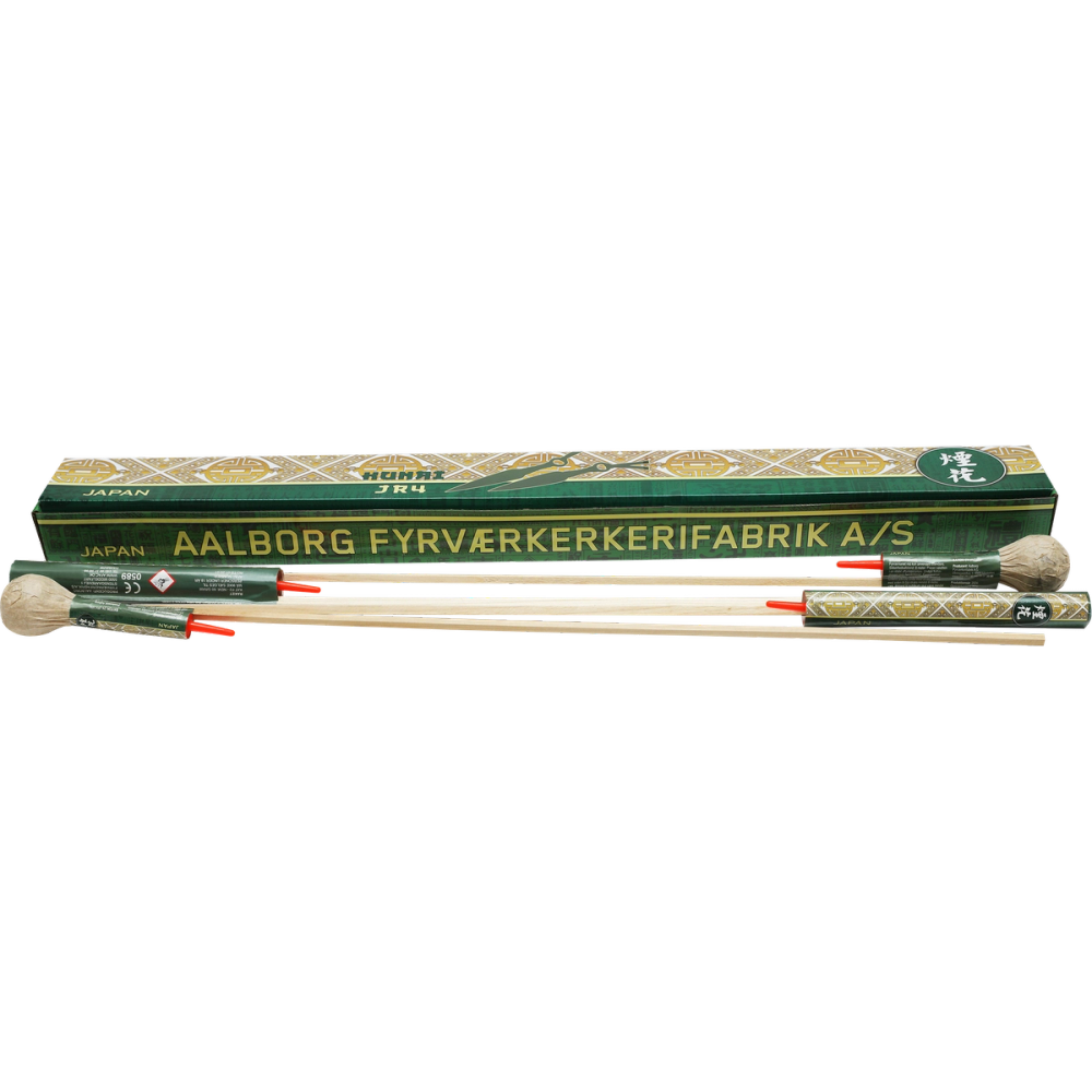 Japan Kunai, Raketbombe Sortiment 4 dele