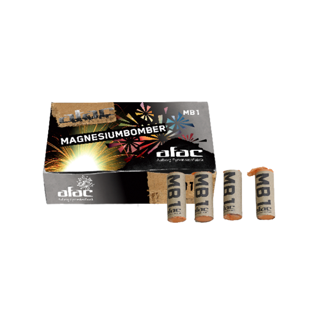 AFAC, Magnesiumbomber, Blitzlys, 4 stk.
