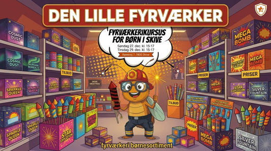 Fyrværkerikursus for børn i Skive: Det er Den lille fyrværker