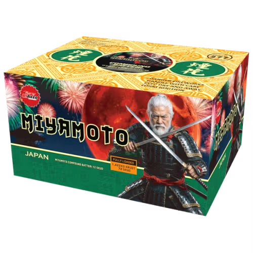 JP, Miyamoto compound 72 skud, Ø30