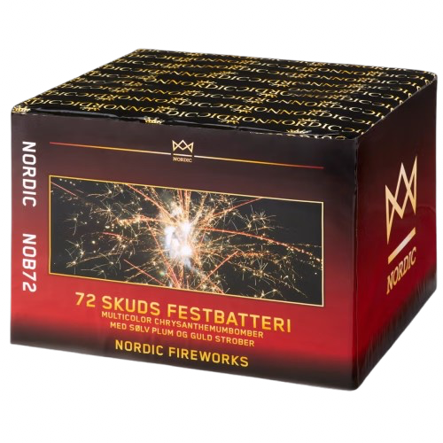 Nordic, Festbatteri, 72 skud, Ø20