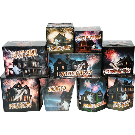 Ghosthouse sortiment 9 dele